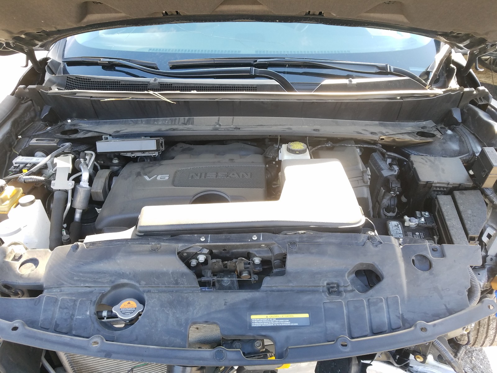 Photo 7 from auction – 2018 NISSAN PATHFINDER with VIN 5N1DR2MN4JC607958