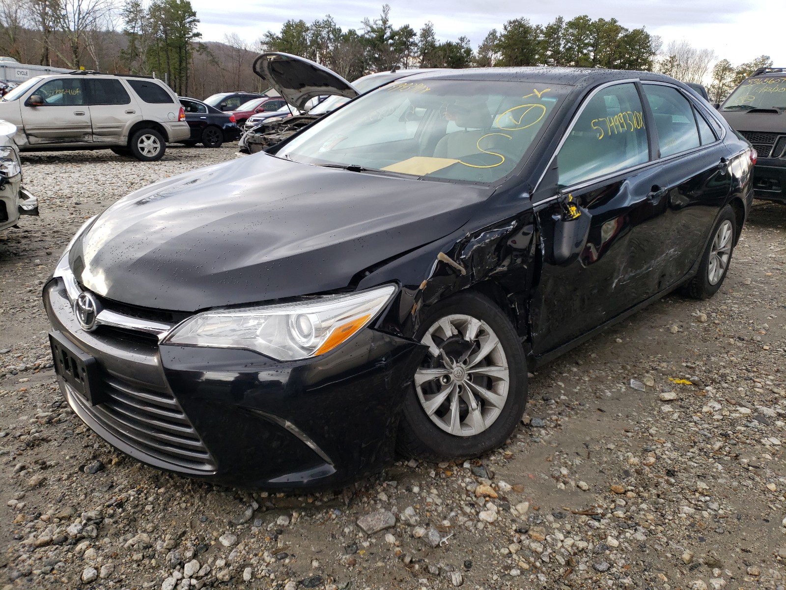 Photo 2 from auction – 2016 TOYOTA CAMRY LE with VIN 4T1BF1FK2GU117230