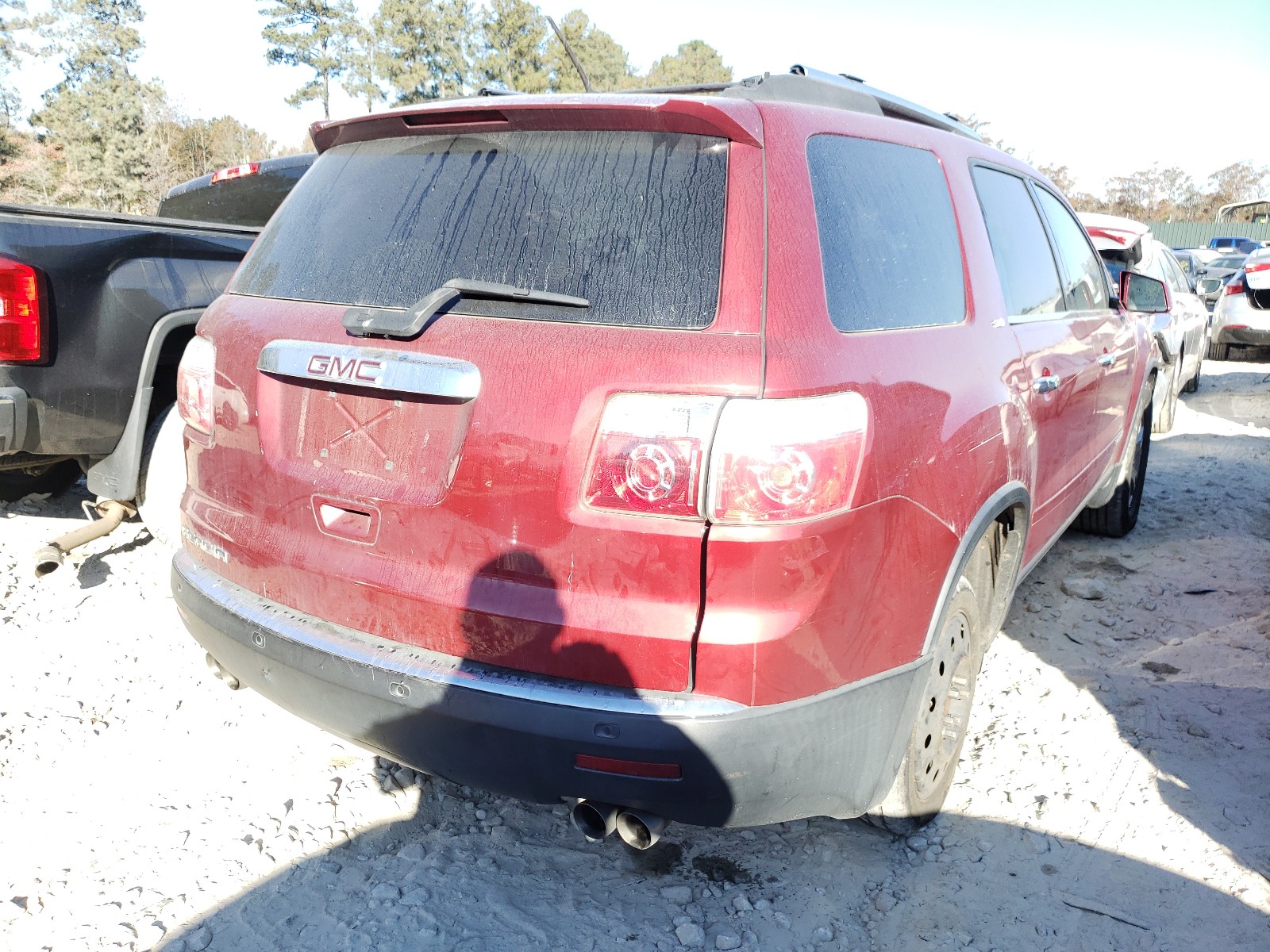 Photo 4 from auction – 2008 GMC ACADIA SLT with VIN 1GKER23778J275469