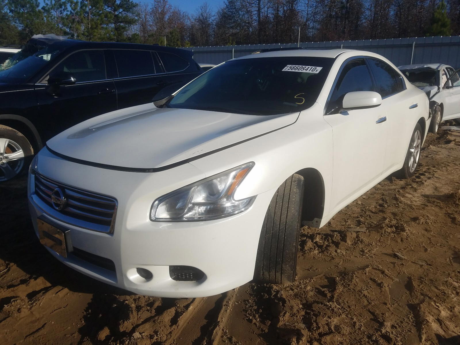 Photo 2 from auction – 2014 NISSAN MAXIMA S with VIN 1N4AA5AP1EC433073