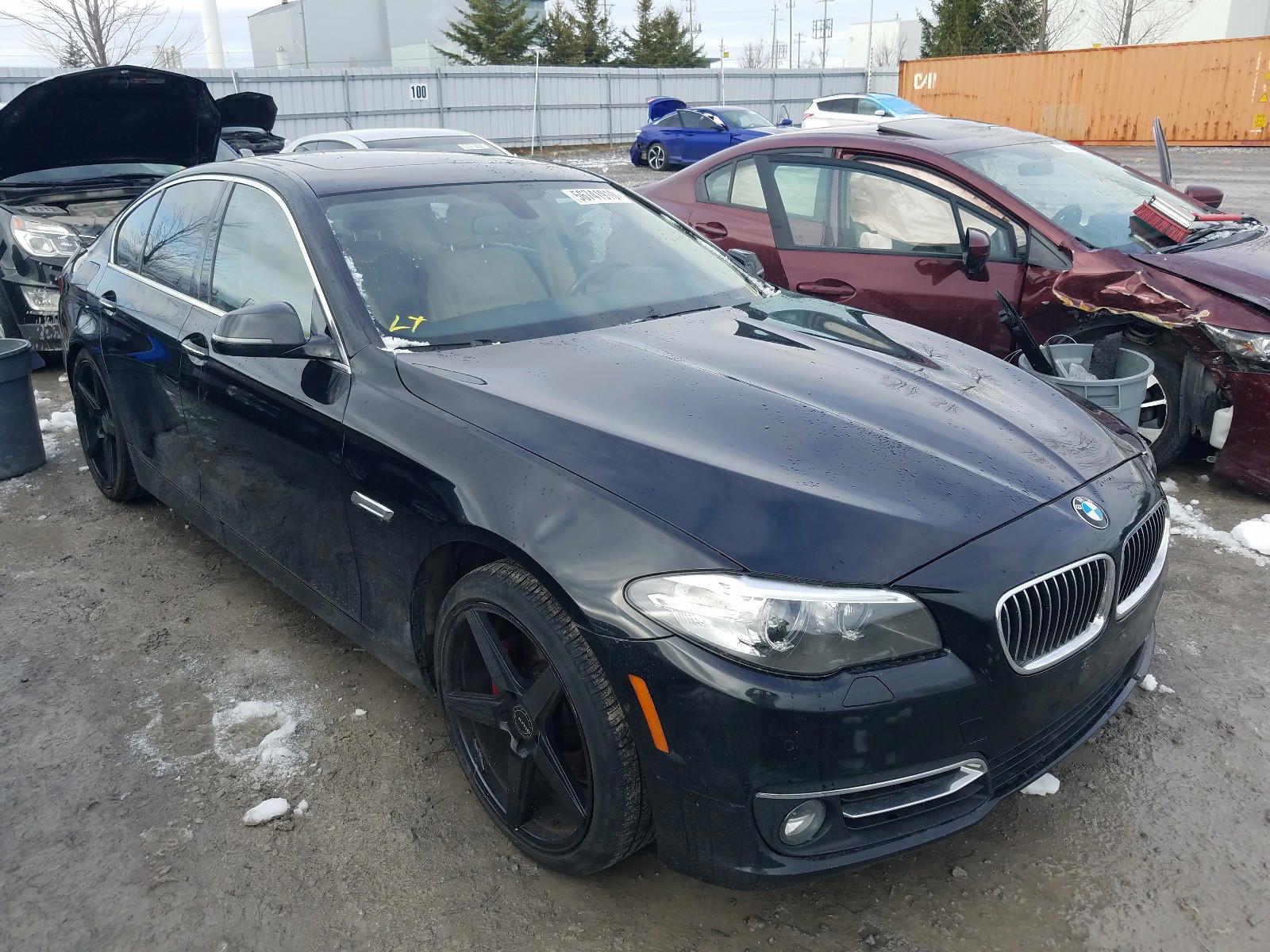 BMW 528 XI 2014 with VIN WBA5A7C50ED219556 - Photo from auction