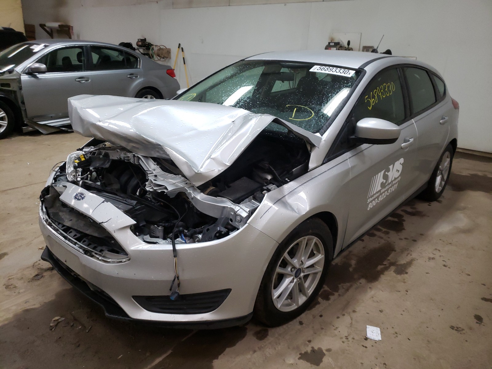Photo 2 from auction – 2018 FORD FOCUS SE with VIN 1FADP3K24JL235603