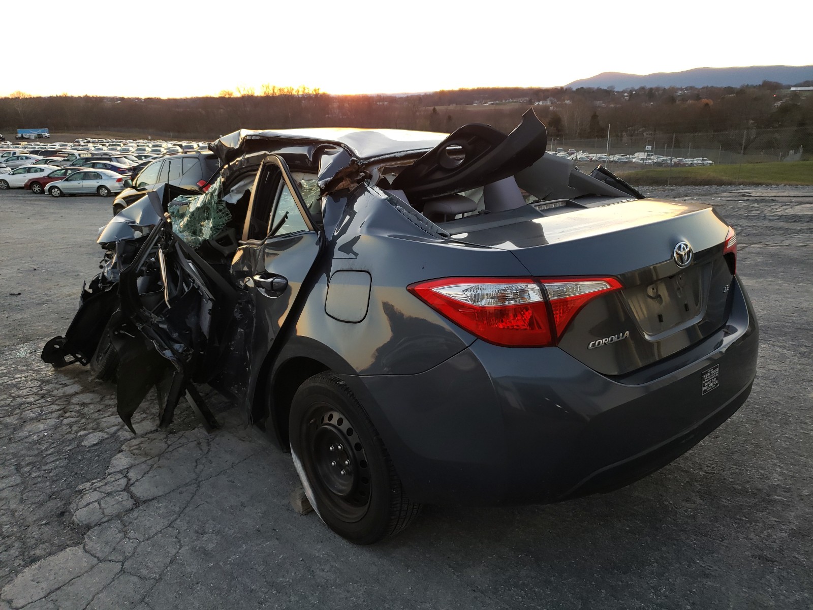 Photo 3 from auction – 2016 TOYOTA COROLLA L with VIN 2T1BURHE8GC718624