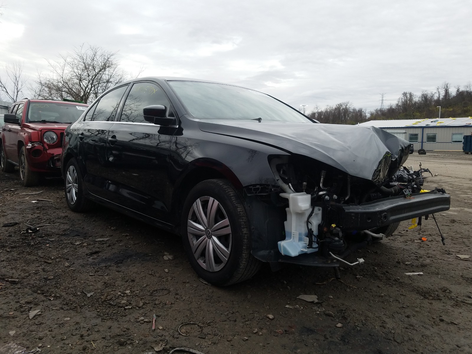VOLKSWAGEN JETTA S 2017 with VIN 3VW2B7AJ0HM393037 - Photo from auction
