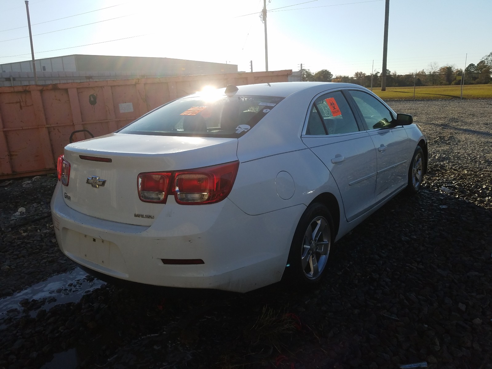 Photo 4 from auction – 2013 CHEVROLET MALIBU LS with VIN 1G11B5SA4DF338112