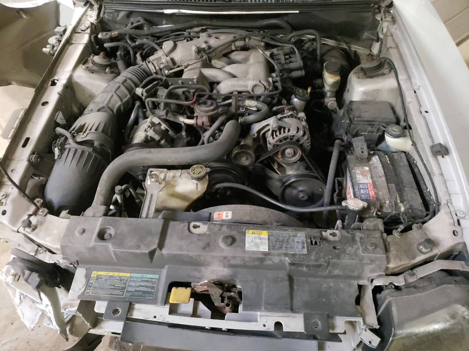 Photo 7 from auction – 2004 FORD MUSTANG with VIN 1FAFP44624F147361