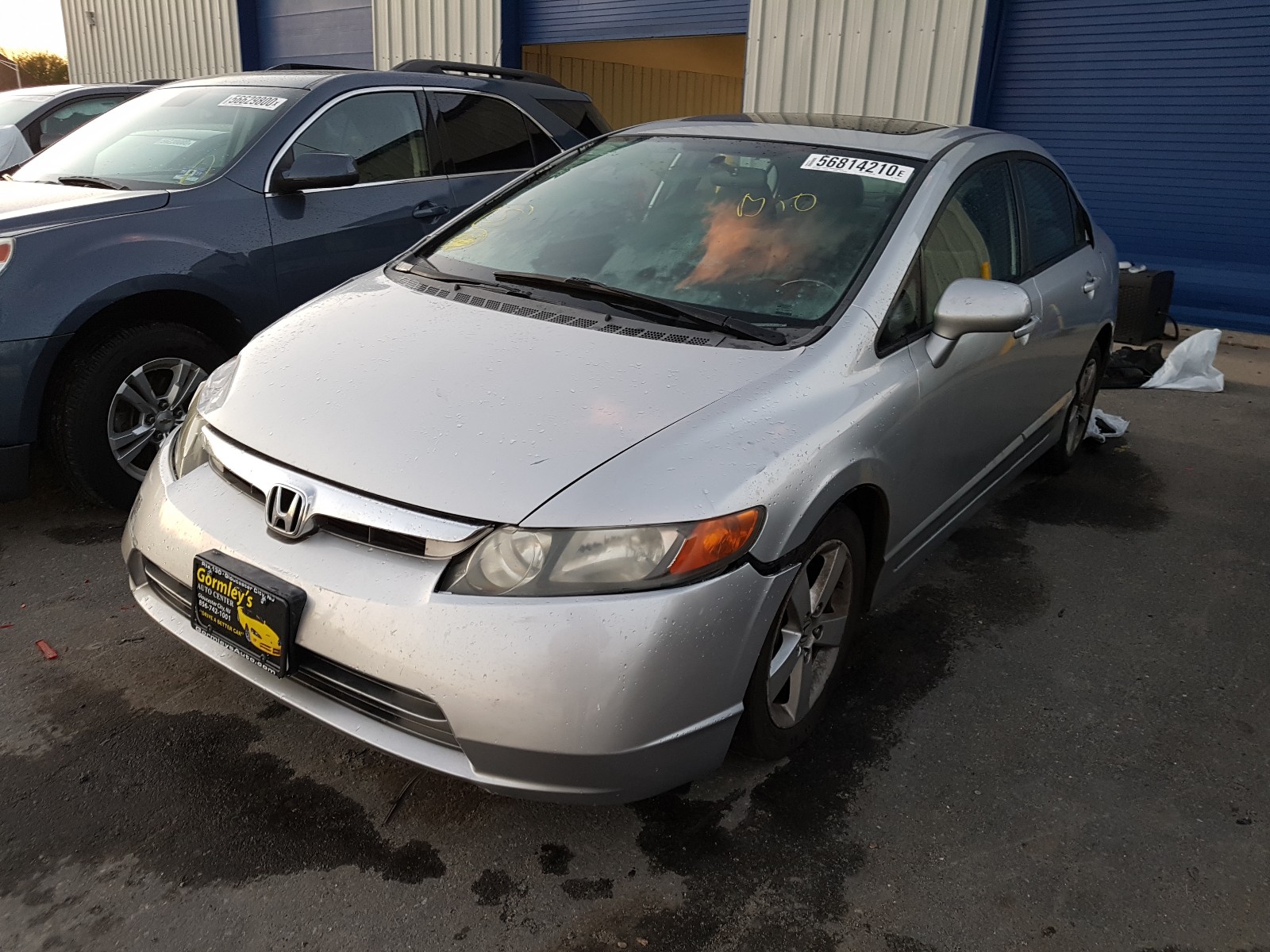 Photo 2 from auction – 2008 HONDA CIVIC EX with VIN 1HGFA16818L106740