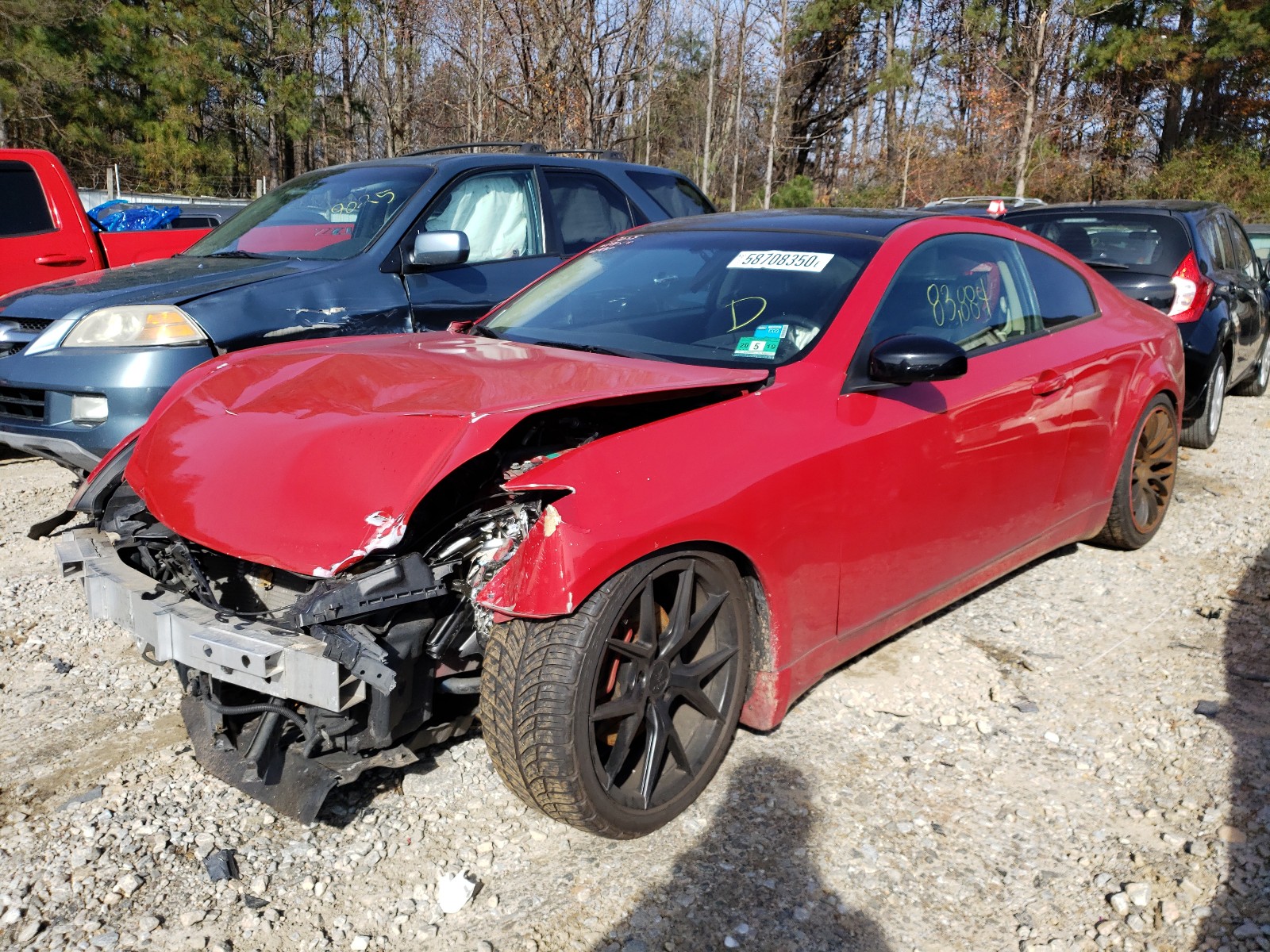 Photo 2 from auction – 2005 INFINITI G35 with VIN JNKCV54E65M415517