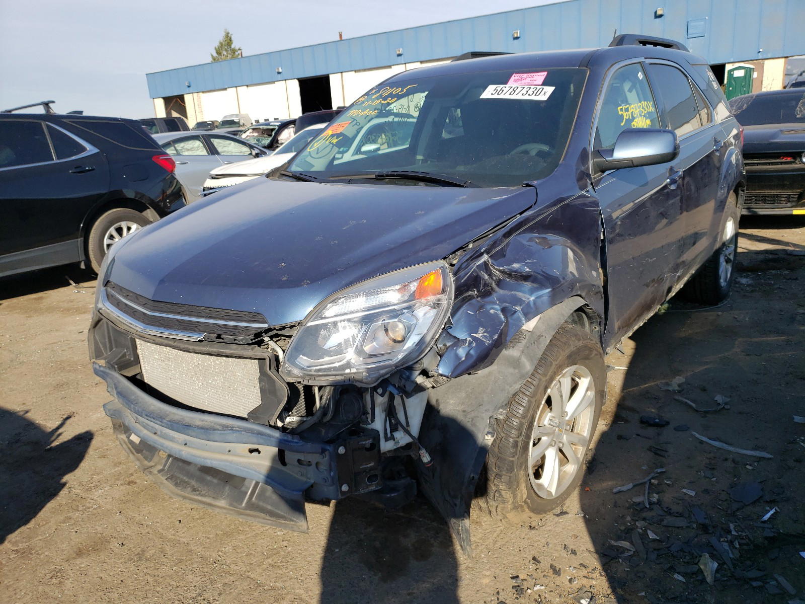 Photo 2 from auction – 2016 CHEVROLET EQUINOX LT with VIN 2GNALCEK1G6134841