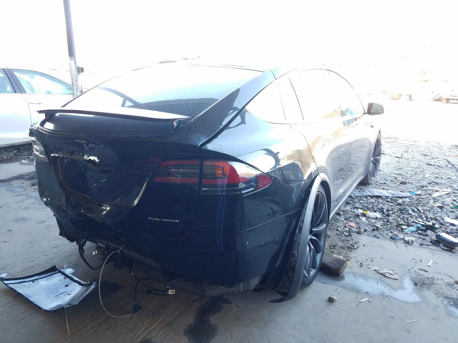 Photo 4 from auction – 2020 TESLA MODEL X with VIN 5YJXCBE27LF238025