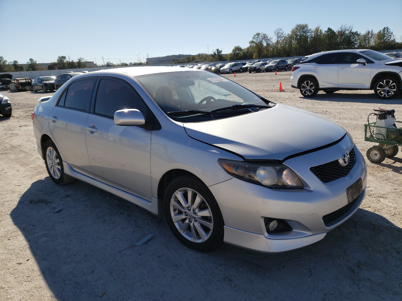 TOYOTA COROLLA BA 2010 with VIN 1NXBU4EE7AZ242508 - Photo from auction