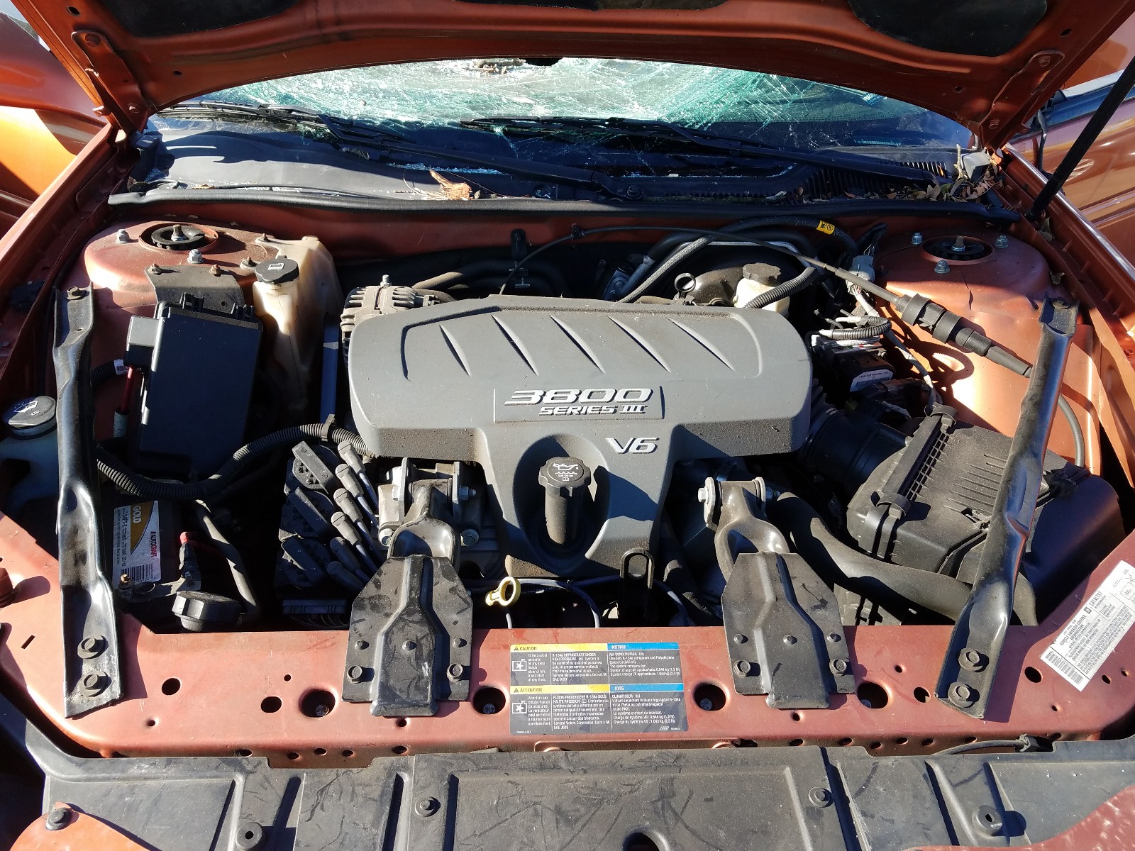 Photo 7 from auction – 2005 PONTIAC GRAND PRIX with VIN 2G2WP542051185827