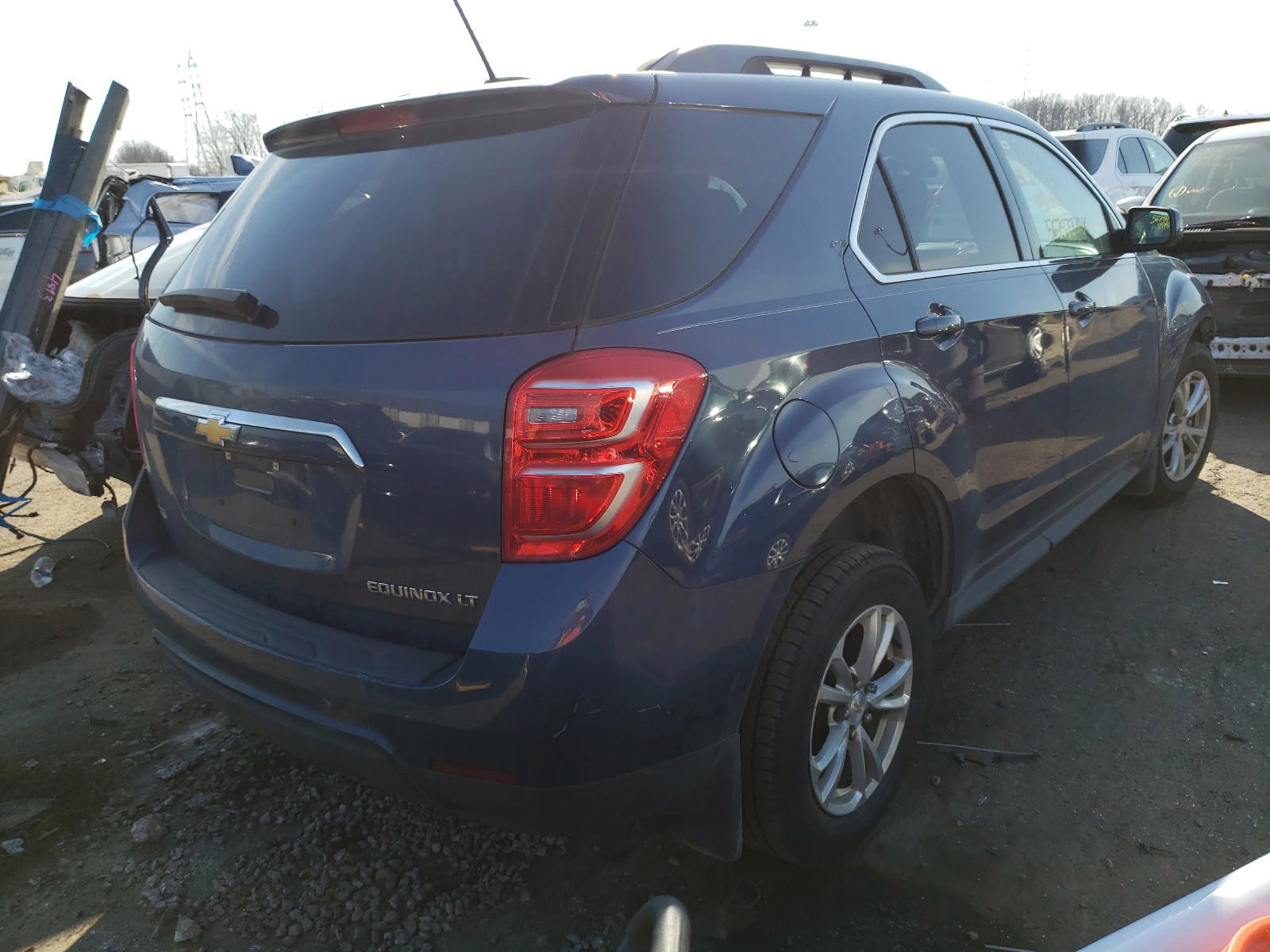 Photo 4 from auction – 2016 CHEVROLET EQUINOX LT with VIN 2GNALCEK1G6134841