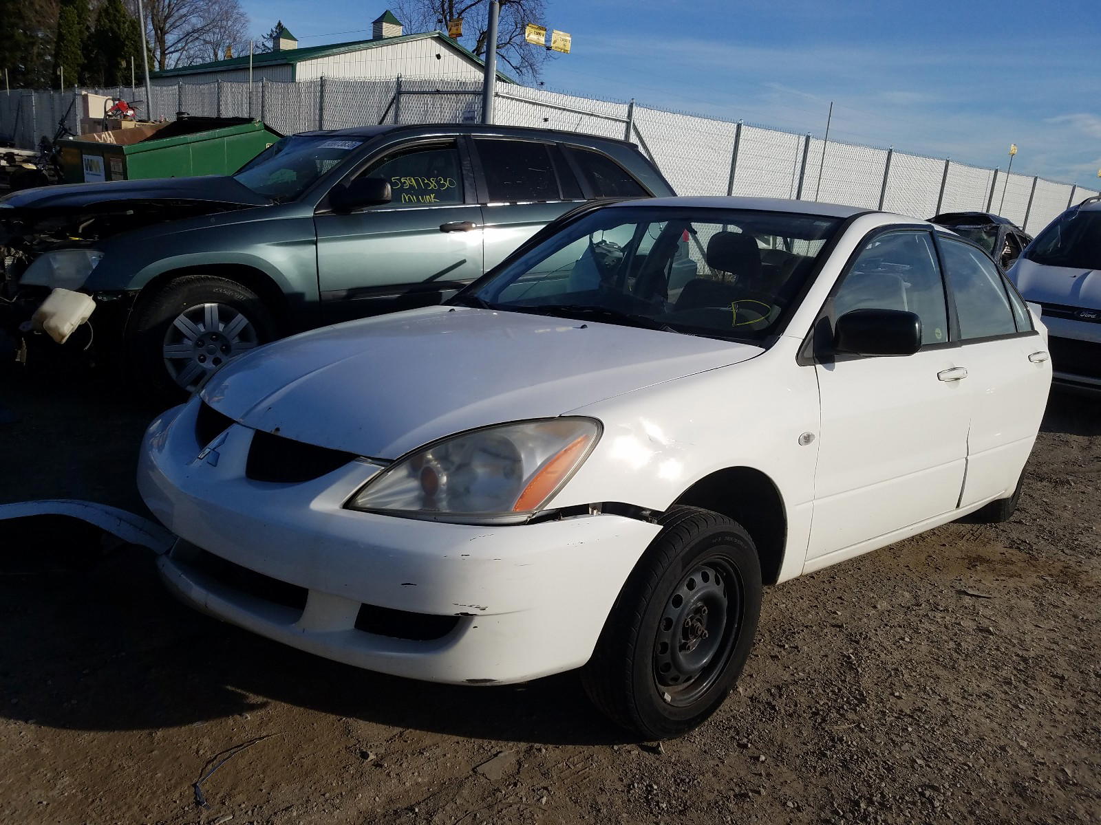 Photo 2 from auction – 2004 MITSUBISHI LANCER with VIN JA3AJ26E14U045400