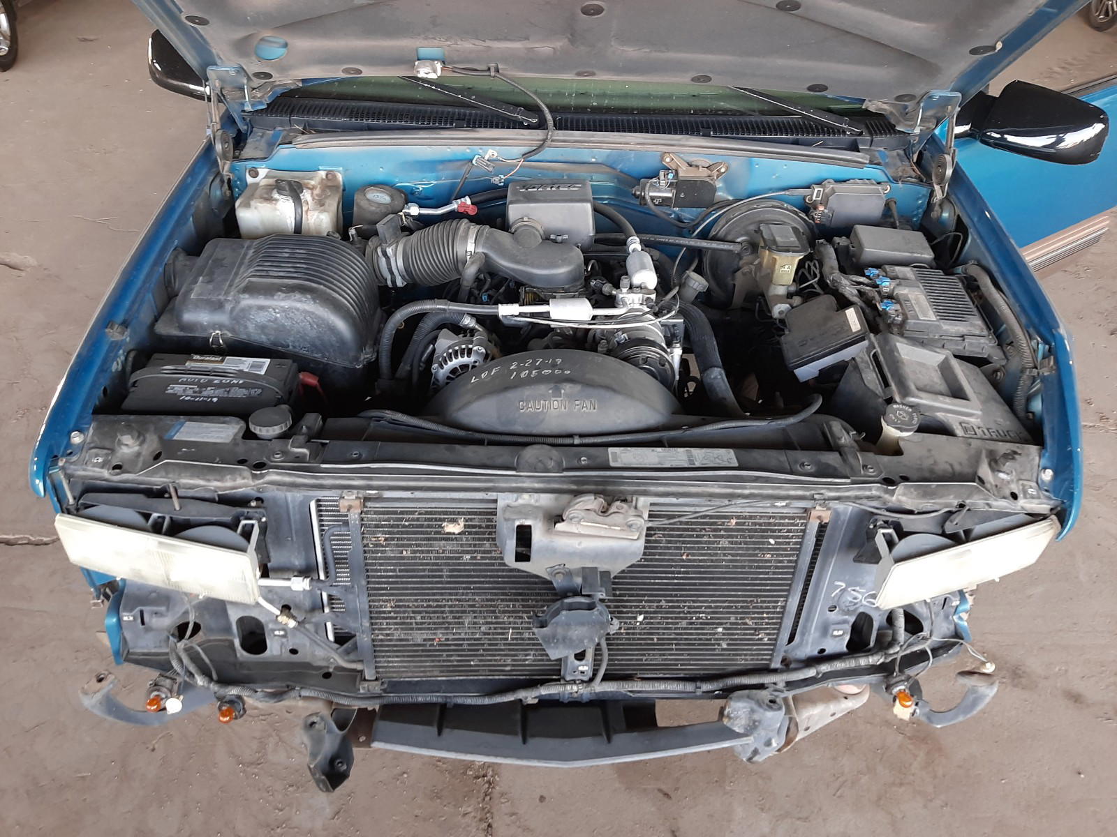 Photo 7 from auction – 1997 CHEVROLET GMT-400 C1 with VIN 1GCEC19R2VE186512
