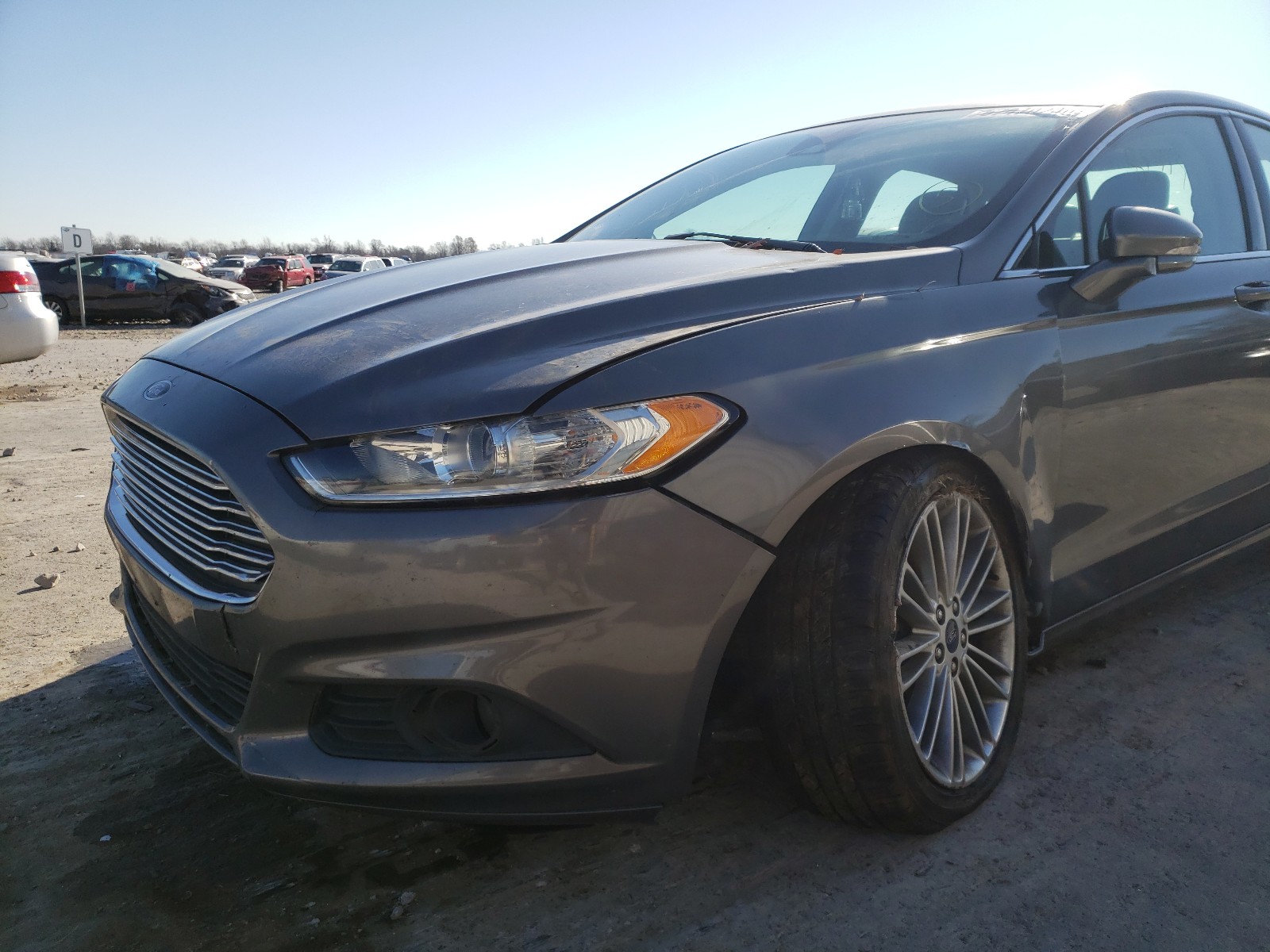 Photo 9 from auction – 2014 FORD FUSION SE with VIN 3FA6P0HD0ER251109