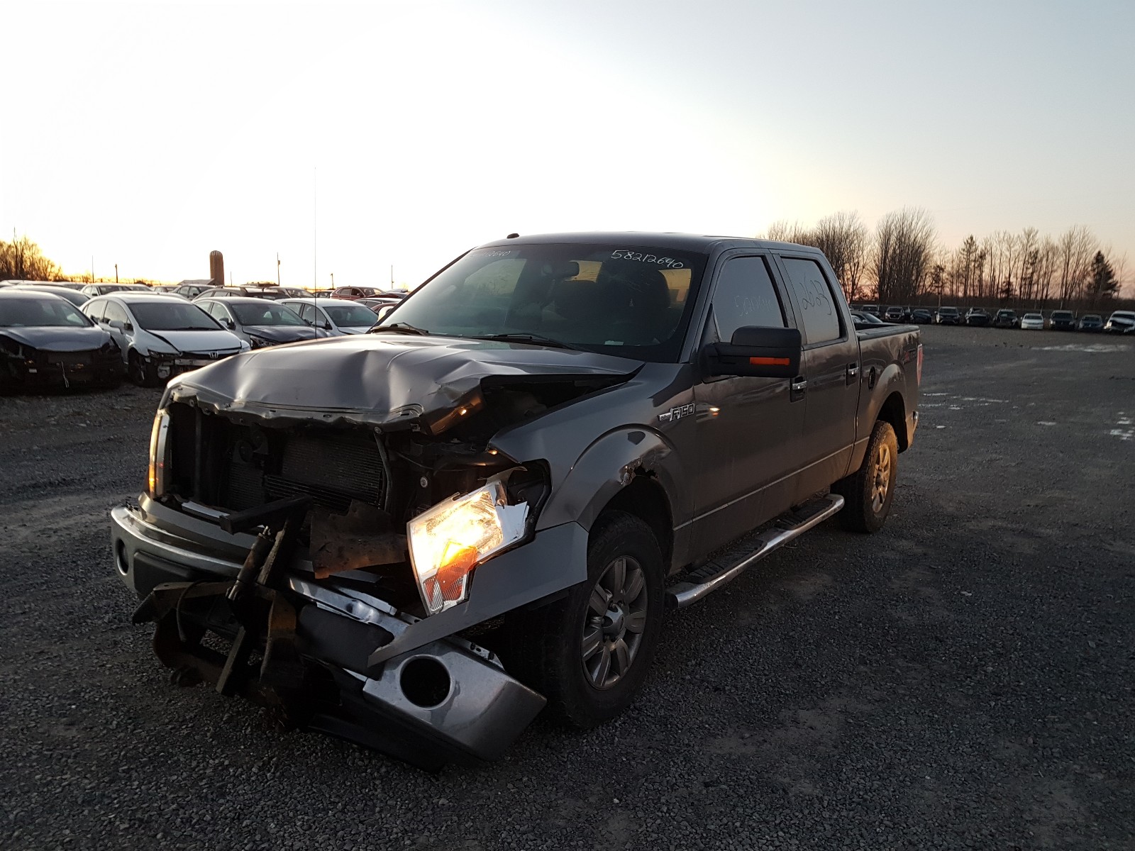 Photo 2 from auction – 2010 FORD F150 SUPER with VIN 1FTFW1EV9AFC37538