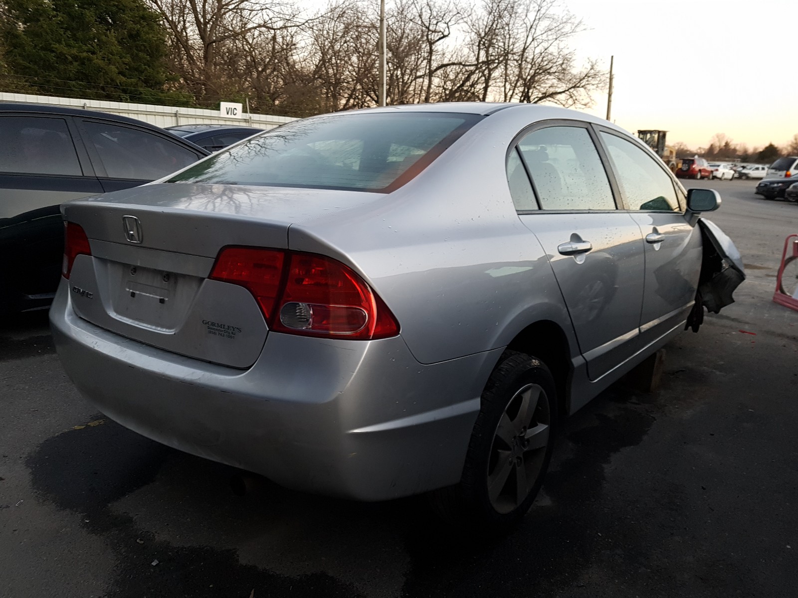 Photo 4 from auction – 2008 HONDA CIVIC EX with VIN 1HGFA16818L106740
