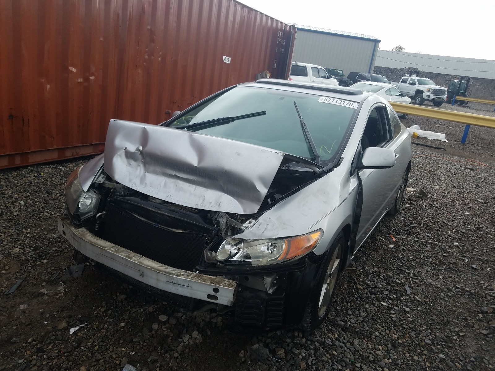 Photo 2 from auction – 2007 HONDA CIVIC EX with VIN 2HGFG11857H506186