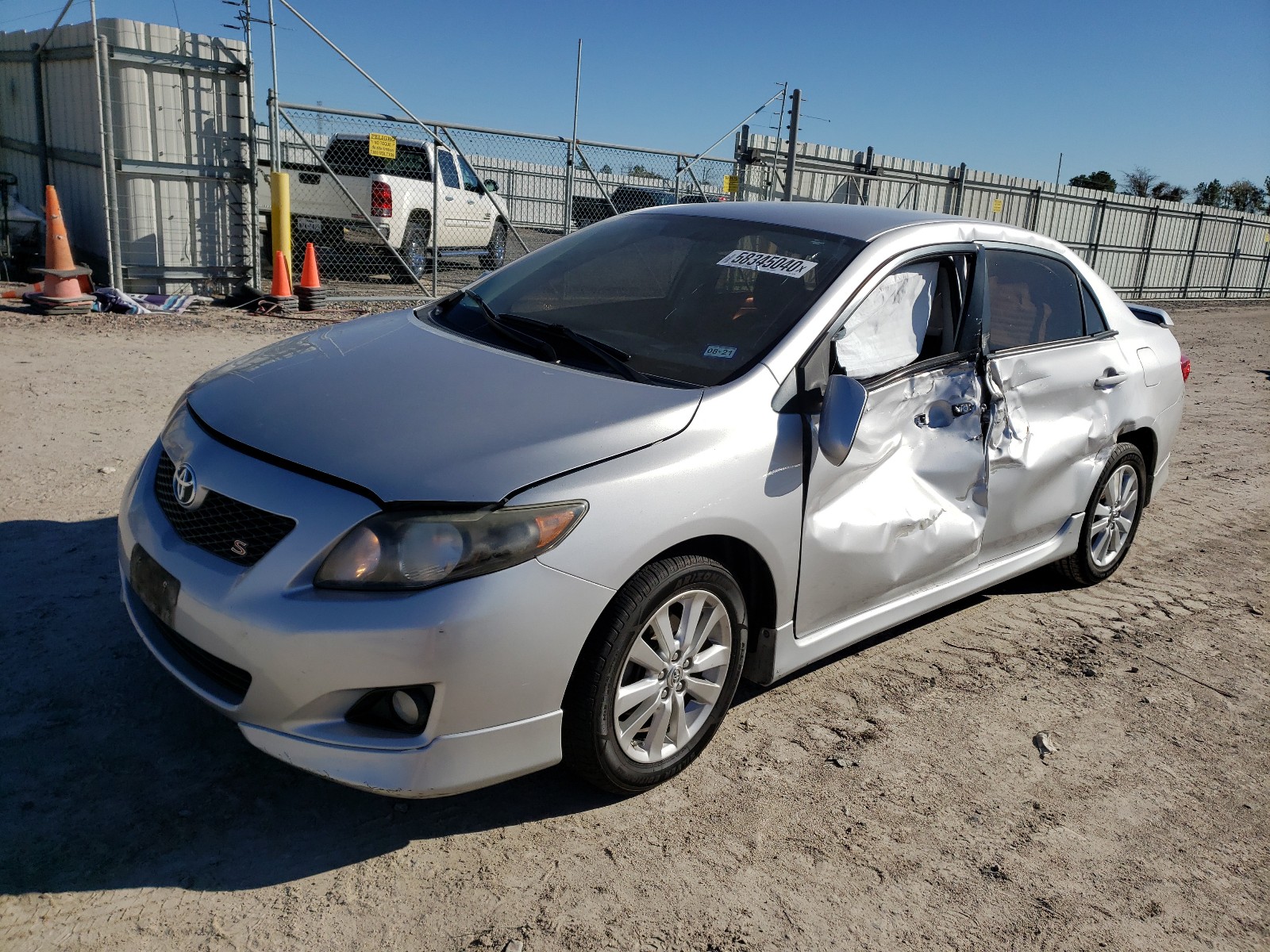 Photo 2 from auction – 2010 TOYOTA COROLLA BA with VIN 1NXBU4EE7AZ242508