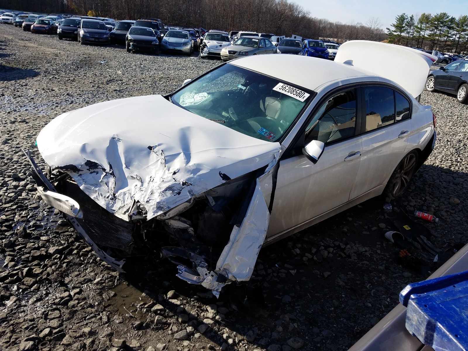Photo 2 from auction – 2014 BMW 328 I with VIN WBA3A5G5XENP32152