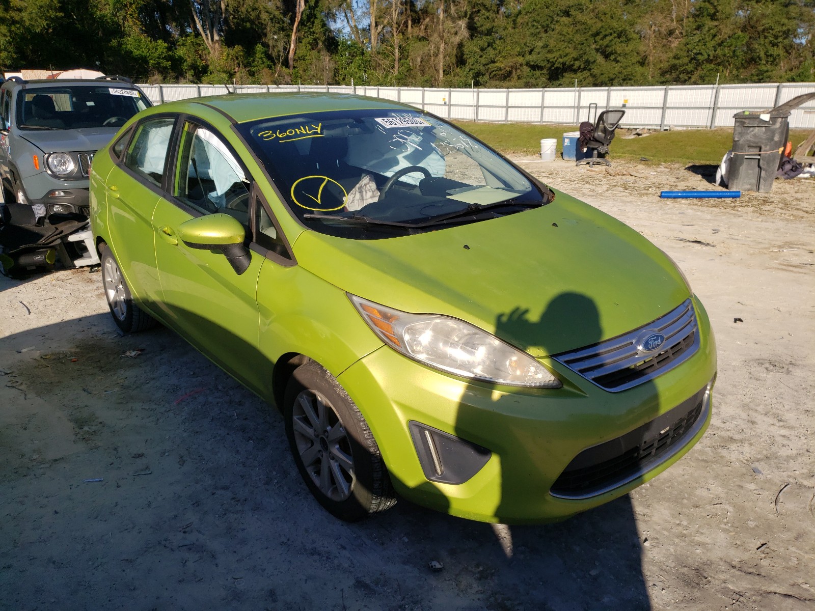 Photo 1 from auction – 2011 FORD FIESTA SE with VIN 3FADP4BJ1BM175678