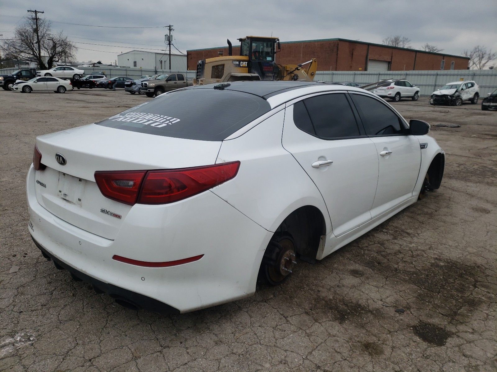 Photo 4 from auction – 2014 KIA OPTIMA SX with VIN 5XXGR4A61EG269113