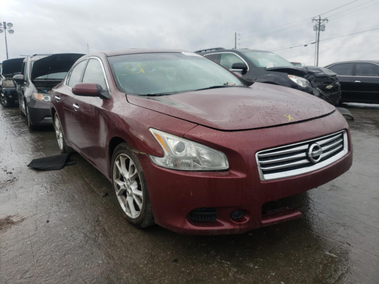 NISSAN MAXIMA S 2012 with VIN 1N4AA5AP2CC816663 - Photo from auction