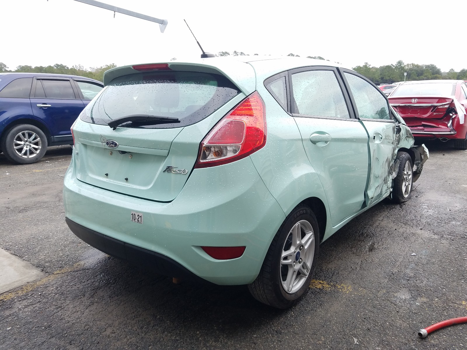 Photo 4 from auction – 2018 FORD FIESTA SE with VIN 3FADP4EJXJM119202
