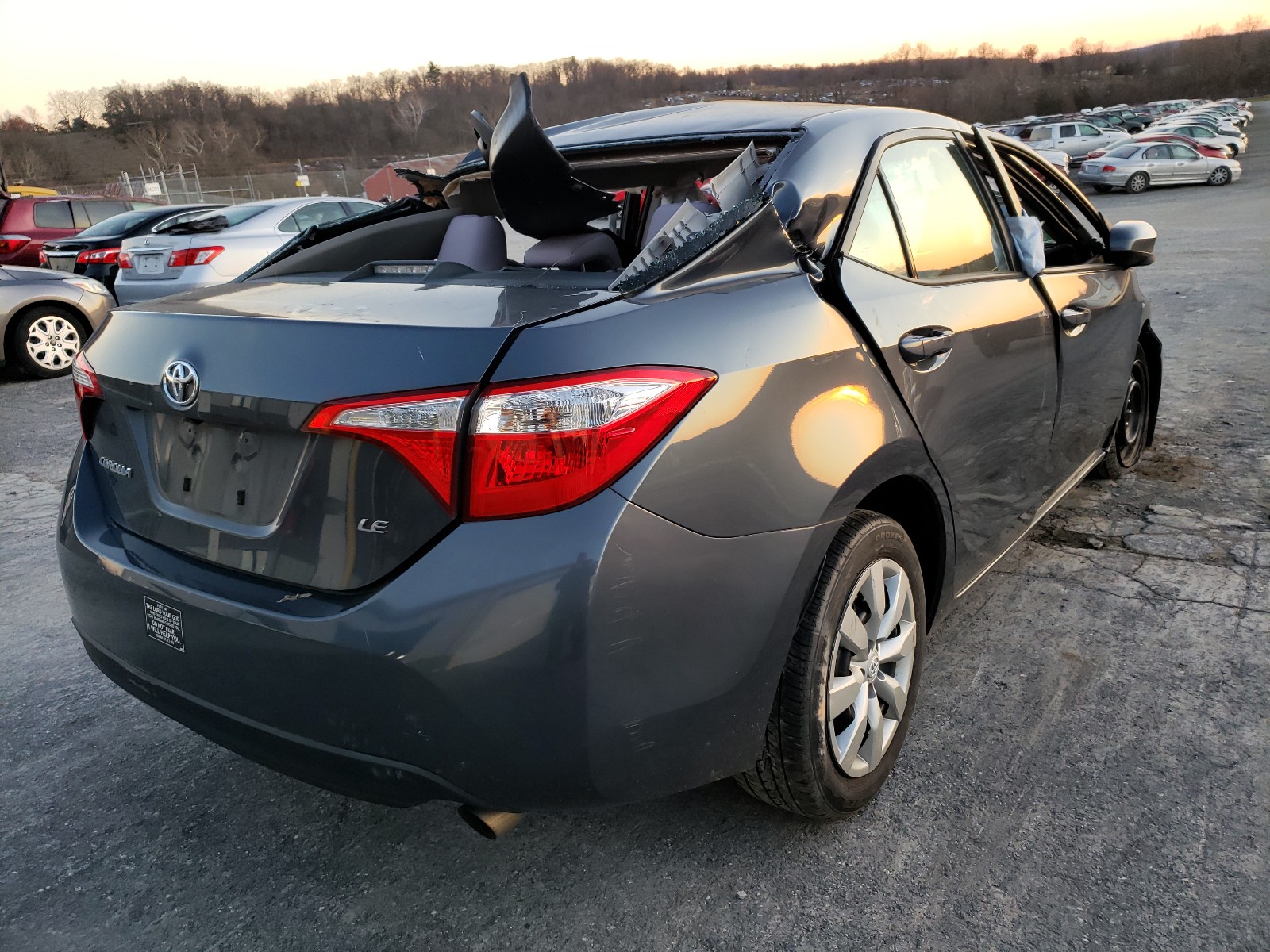 Photo 4 from auction – 2016 TOYOTA COROLLA L with VIN 2T1BURHE8GC718624