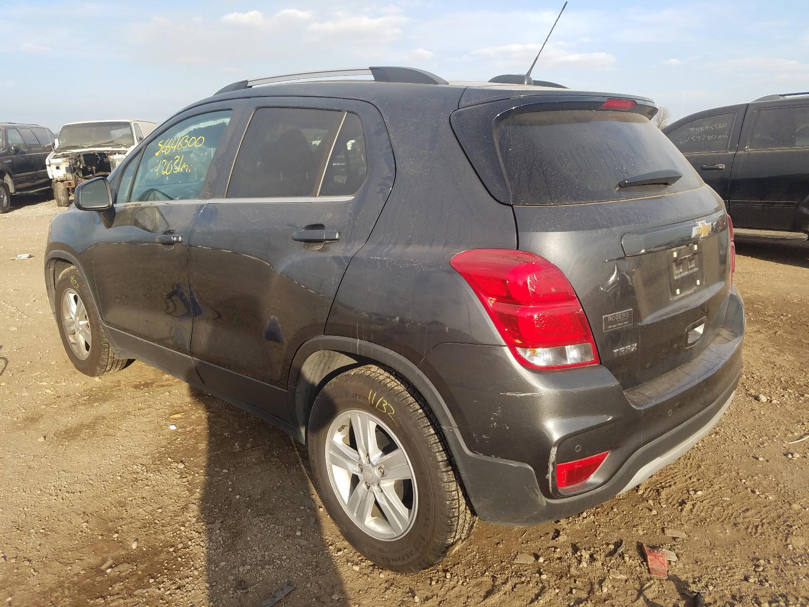 Photo 3 from auction – 2017 CHEVROLET TRAX 1LT with VIN 3GNCJLSB7HL180917