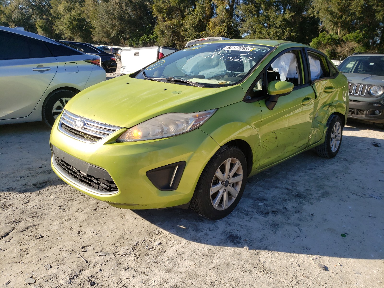 Photo 2 from auction – 2011 FORD FIESTA SE with VIN 3FADP4BJ1BM175678