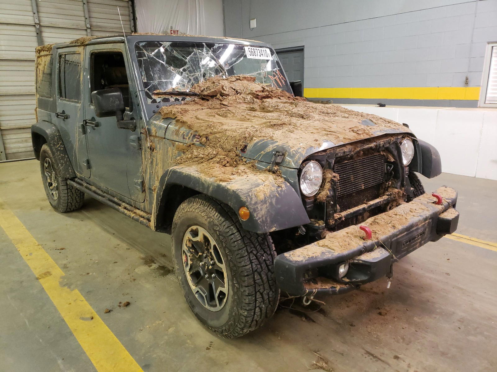 JEEP WRANGLER U 2015 with VIN 1C4BJWFG2FL714619 - Photo from auction