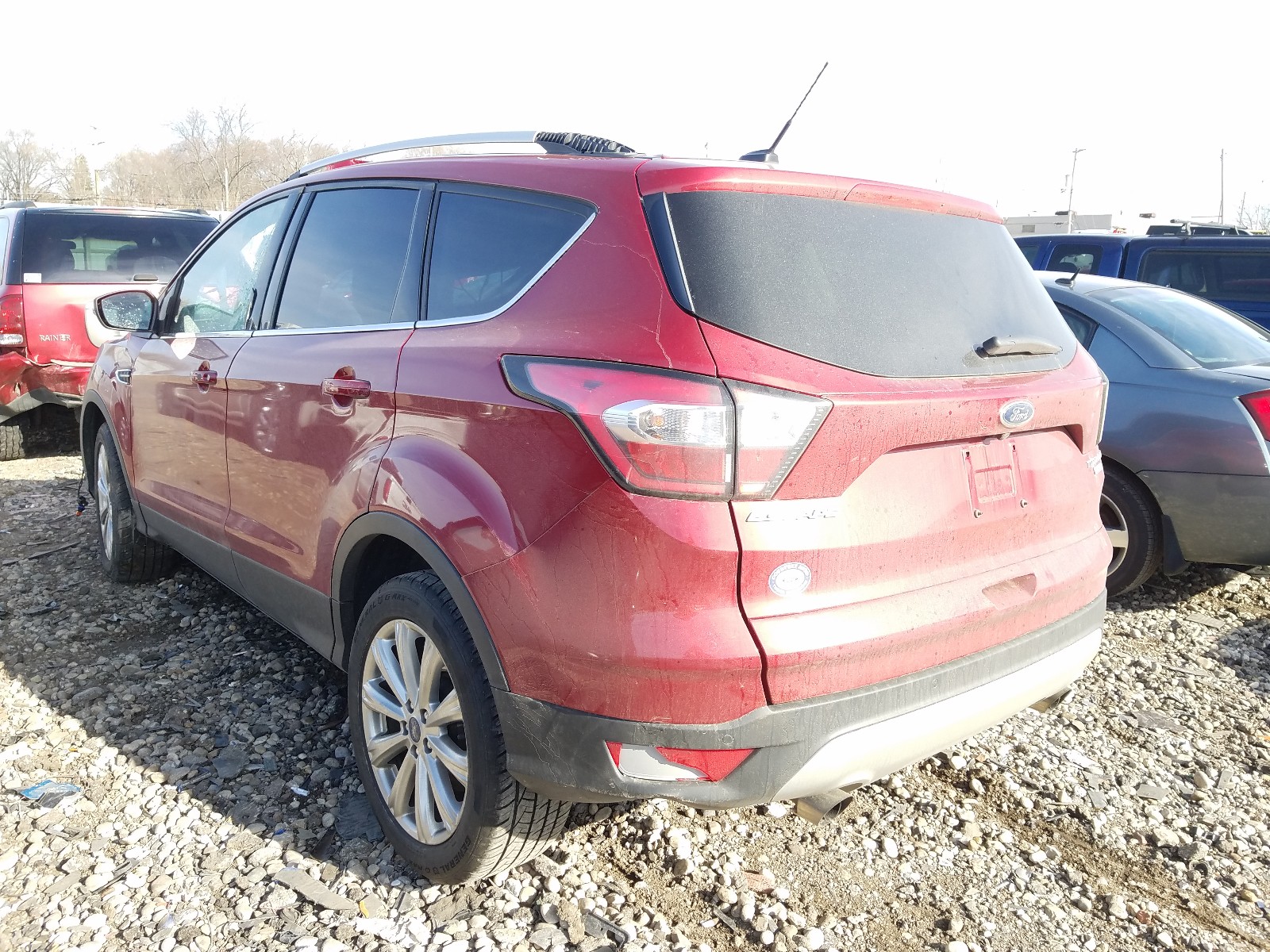 Photo 3 from auction – 2017 FORD ESCAPE TIT with VIN 1FMCU0JD7HUE69539