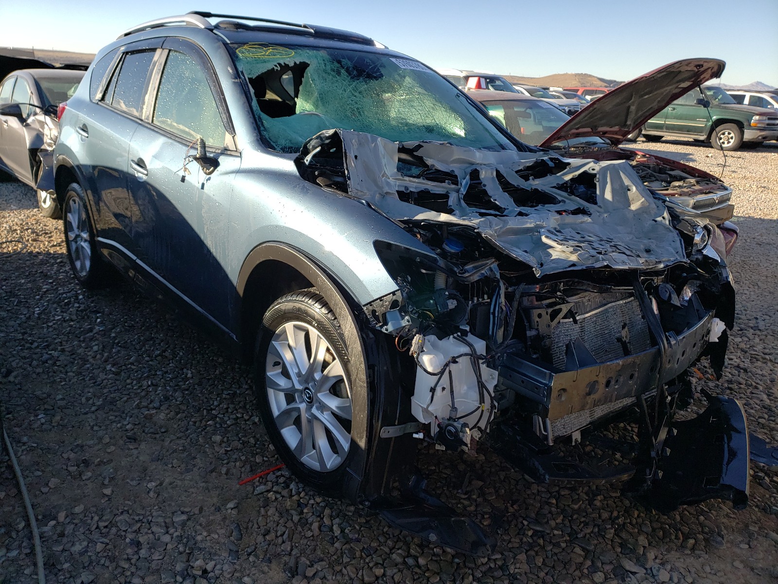 Zdjęcie 1 z aukcji – 2015 MAZDA CX-5 GT z VIN JM3KE4DY3F0446872