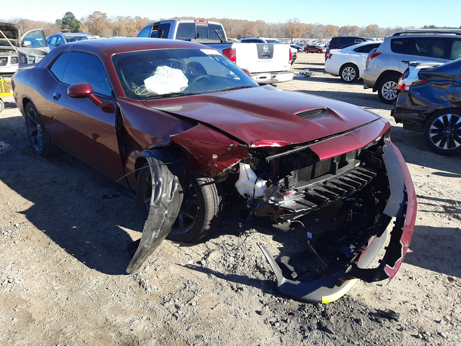 DODGE CHALLENGER 2020 with VIN 2C3CDZBT4LH246714 - Photo from auction