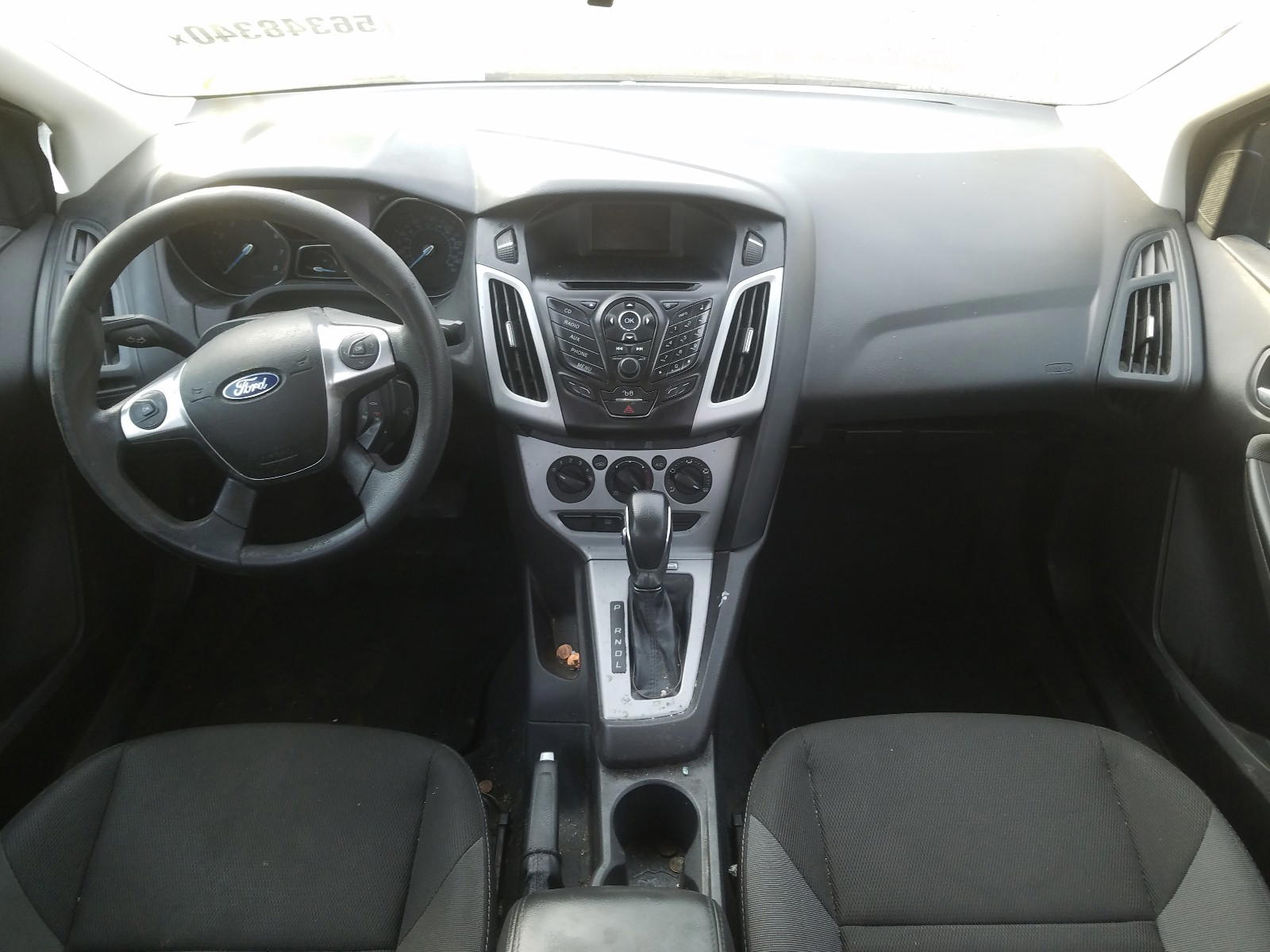 Photo 9 from auction – 2012 FORD FOCUS SE with VIN 1FAHP3F26CL214377