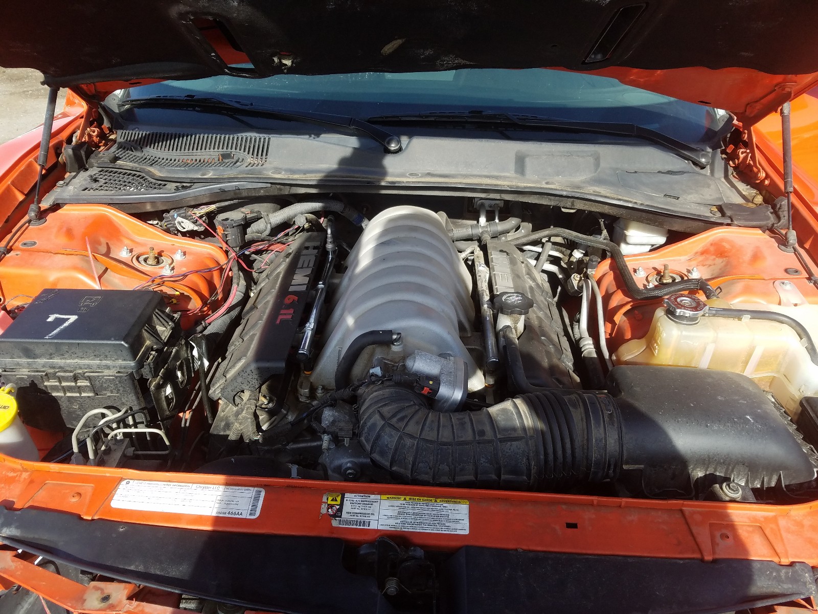 Photo 7 from auction – 2009 DODGE CHARGER SR with VIN 2B3KA73W19H560358