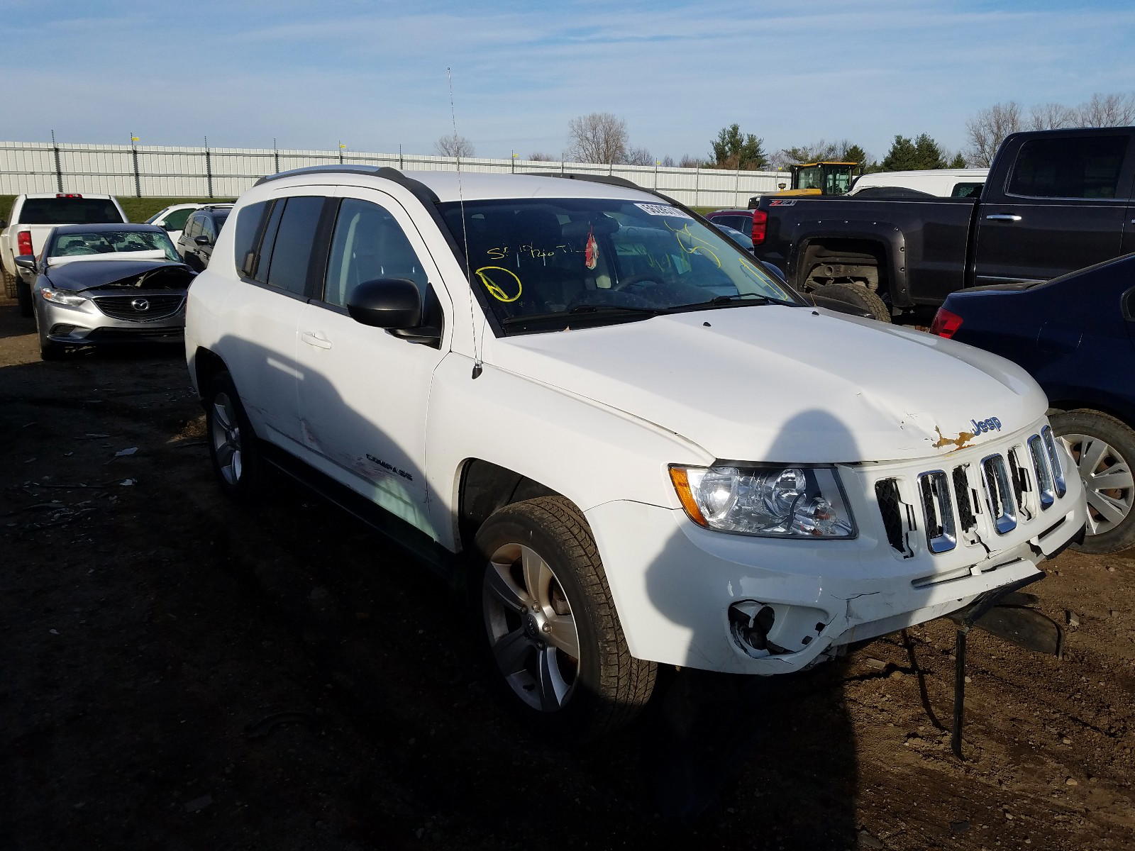 JEEP COMPASS SP 2013 with VIN 1C4NJDBB4DD168201 - Photo from auction