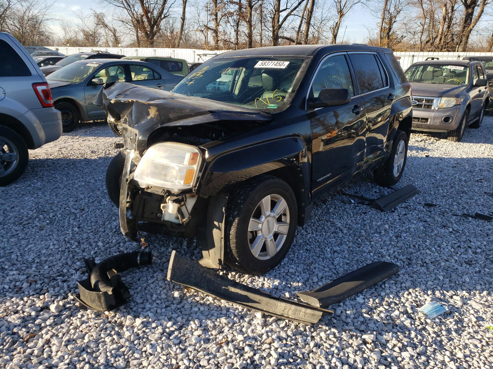 Photo 2 from auction – 2011 GMC TERRAIN SL with VIN 2CTALMEC8B6347385