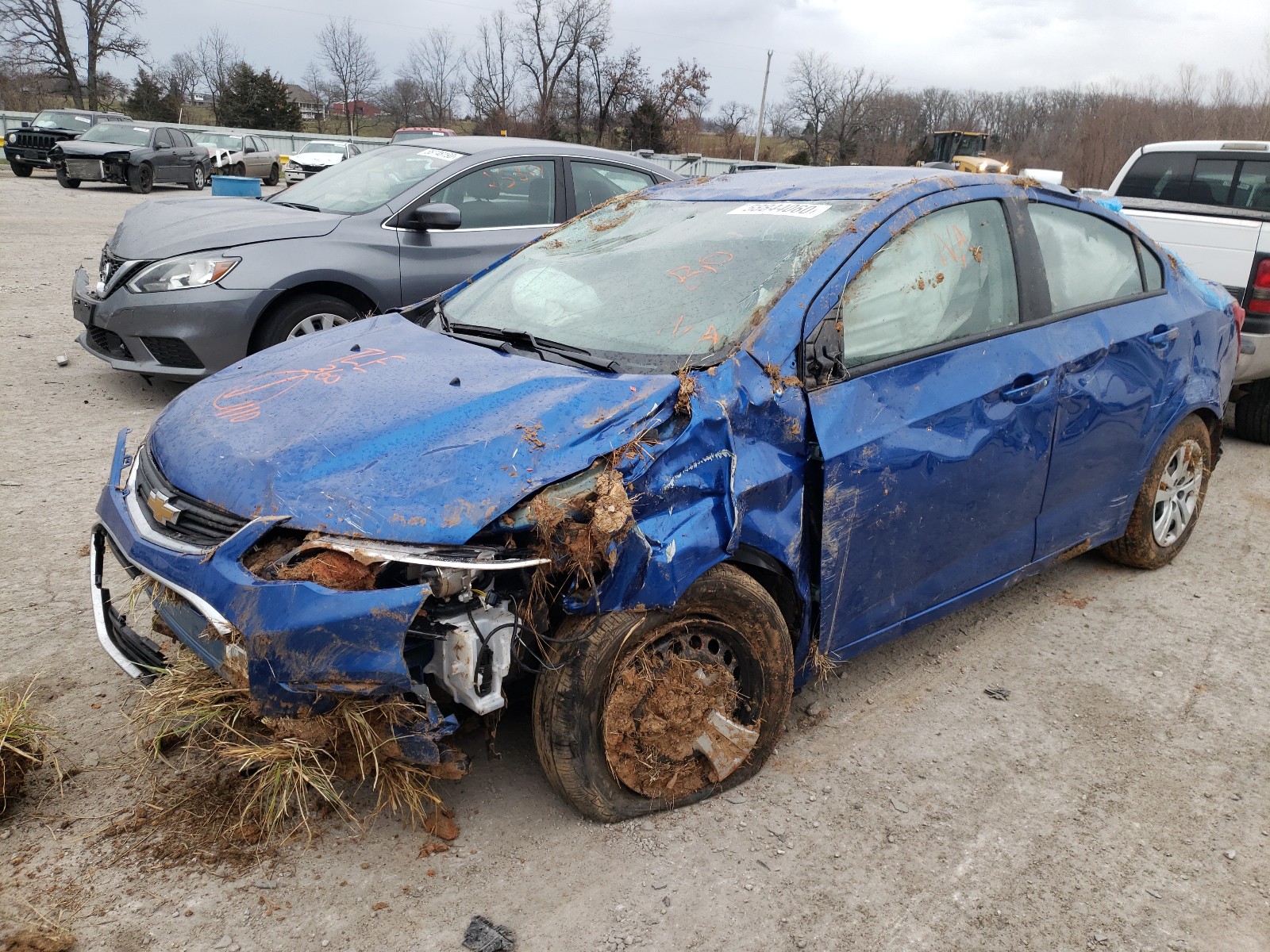 Photo 2 from auction – 2020 CHEVROLET SONIC LS with VIN 1G1JB5SB3L4142603