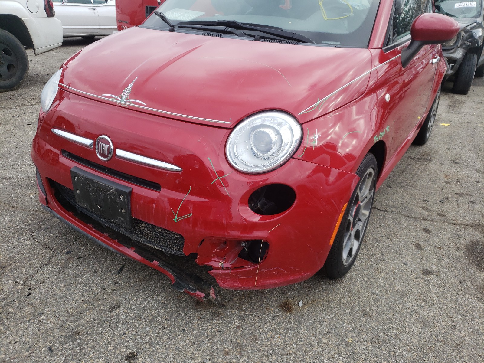 Photo 9 from auction – 2013 FIAT 500 SPORT with VIN 3C3CFFBR5DT745219