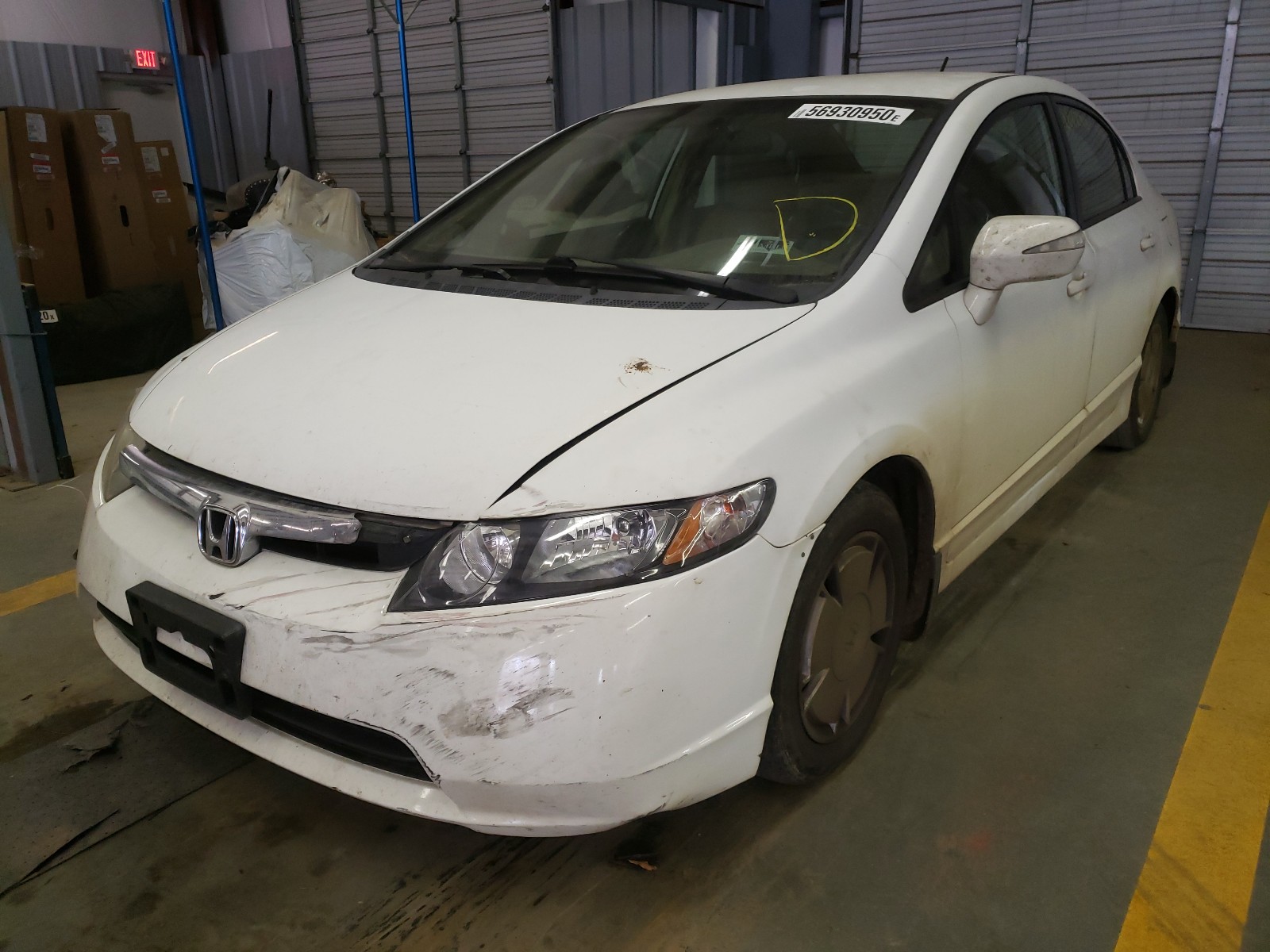 Photo 2 from auction – 2008 HONDA CIVIC HYBR with VIN JHMFA36208S028705