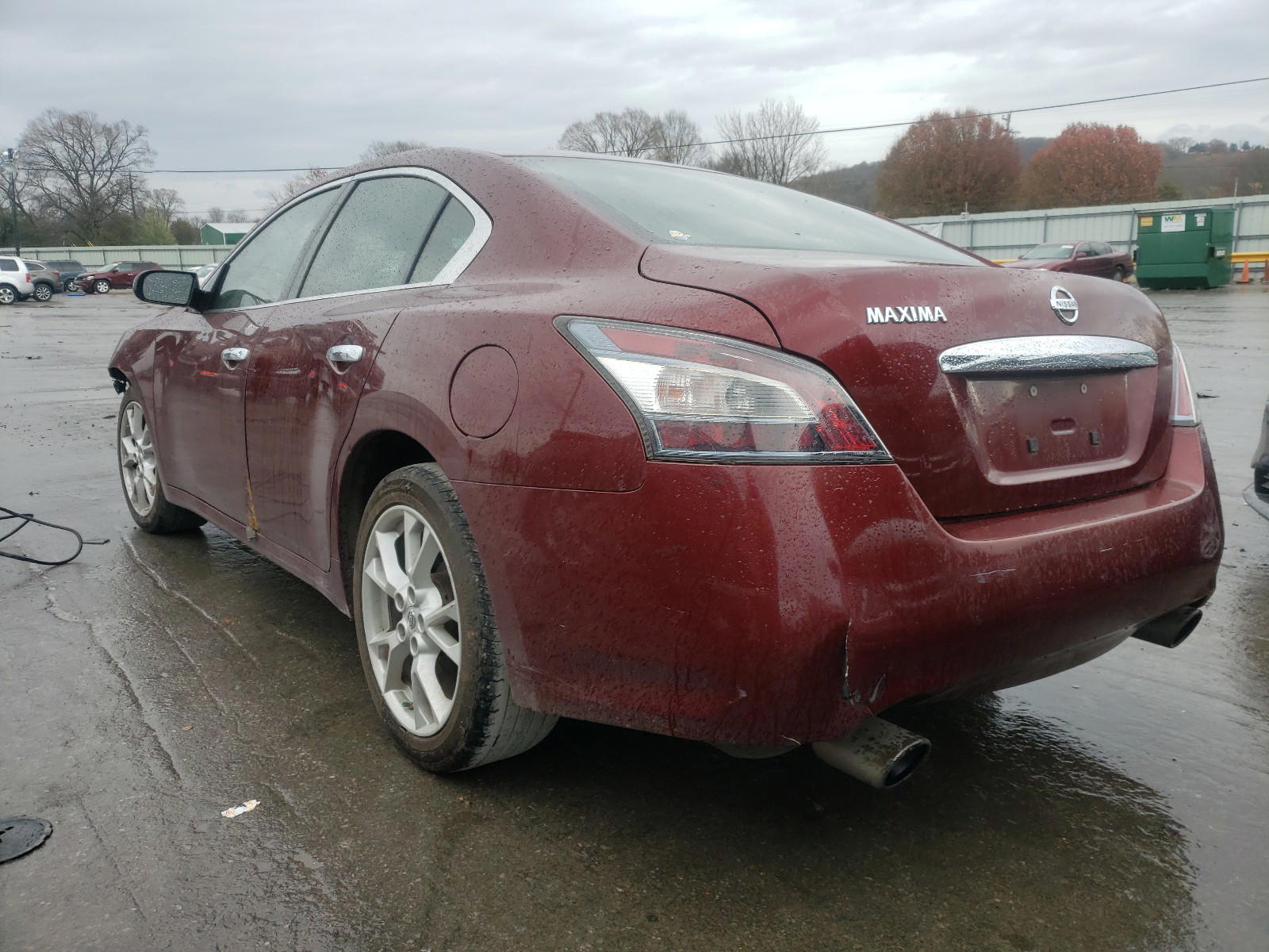 Photo 3 from auction – 2012 NISSAN MAXIMA S with VIN 1N4AA5AP2CC816663
