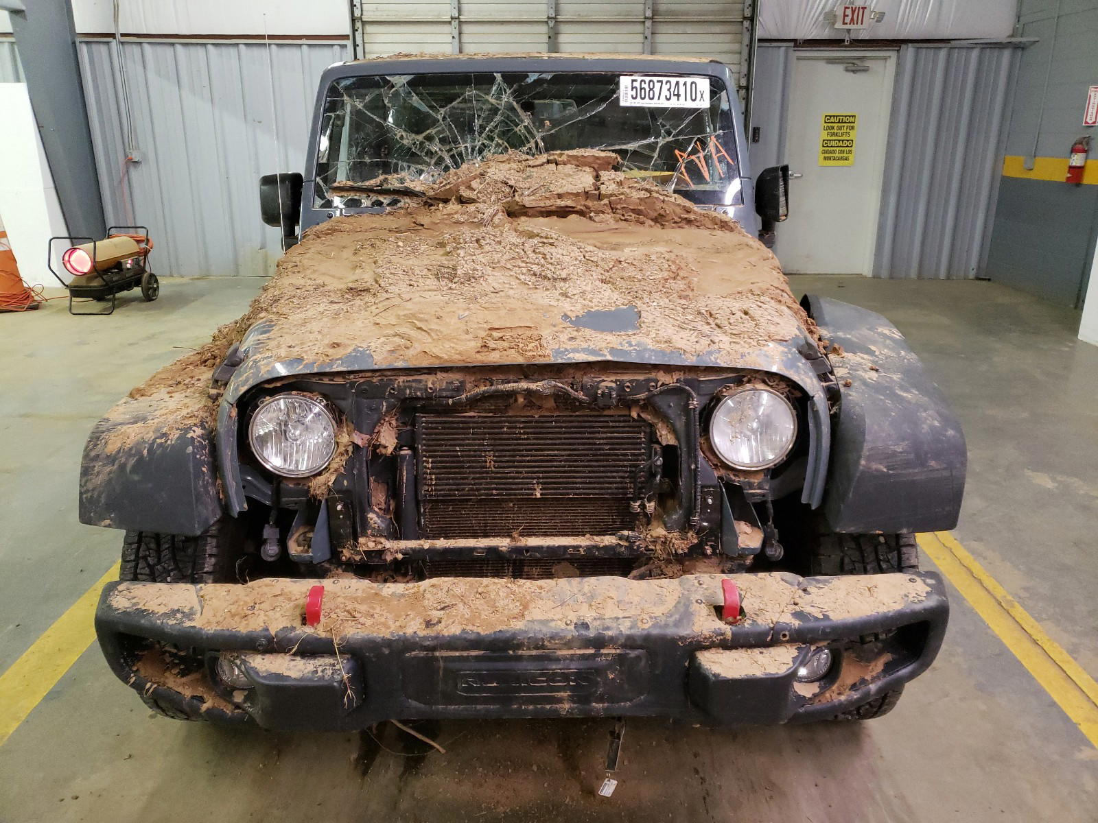 Photo 9 from auction – 2015 JEEP WRANGLER U with VIN 1C4BJWFG2FL714619
