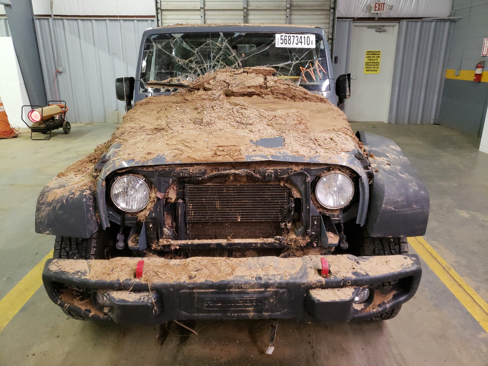 صورة رقم 9 من المزاد - 2015 JEEP WRANGLER U مع VIN 1C4BJWFG2FL714619