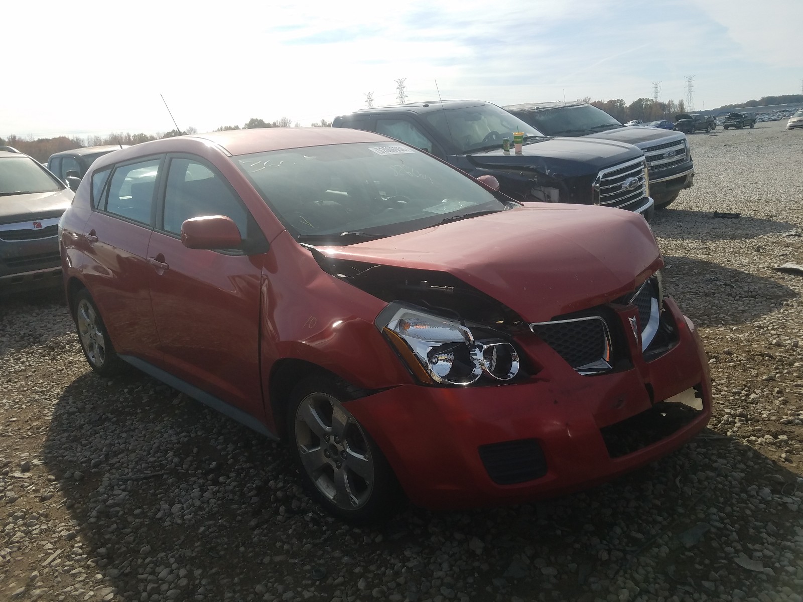 Photo 1 from auction – 2009 PONTIAC VIBE with VIN 5Y2SP67019Z437432