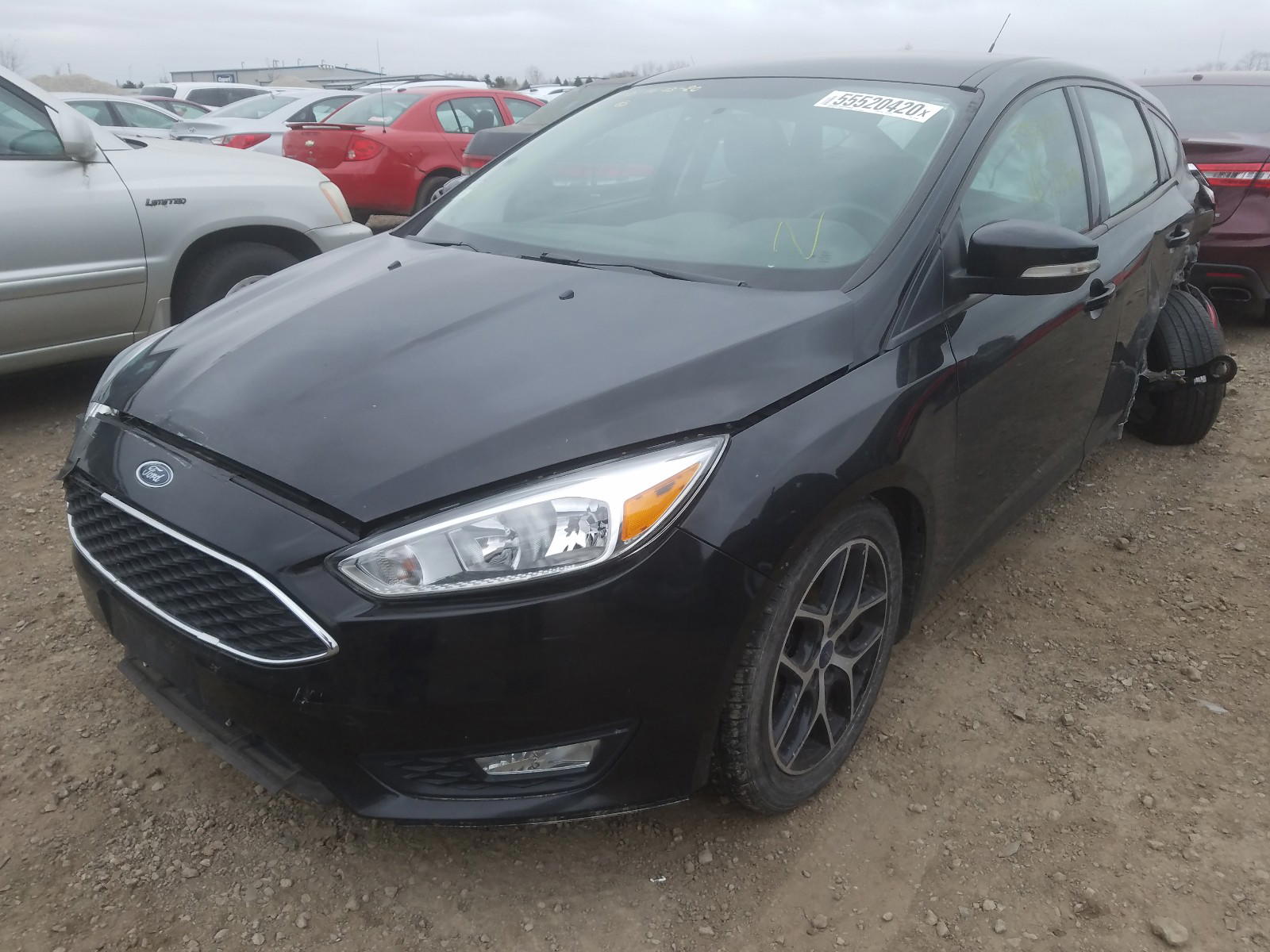 Photo 2 from auction – 2015 FORD FOCUS SE with VIN 1FADP3K2XFL253384