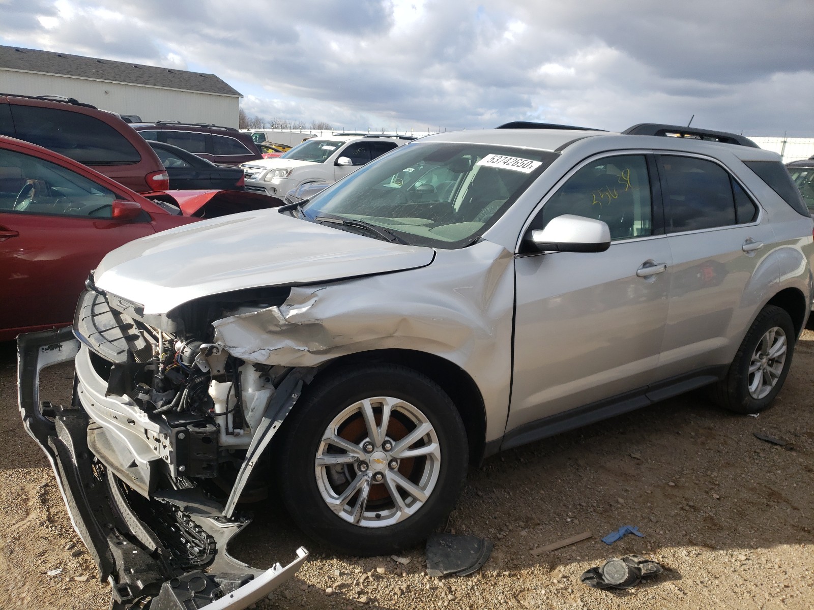 Photo 2 from auction – 2017 CHEVROLET EQUINOX LT with VIN 2GNALCEK1H6288726