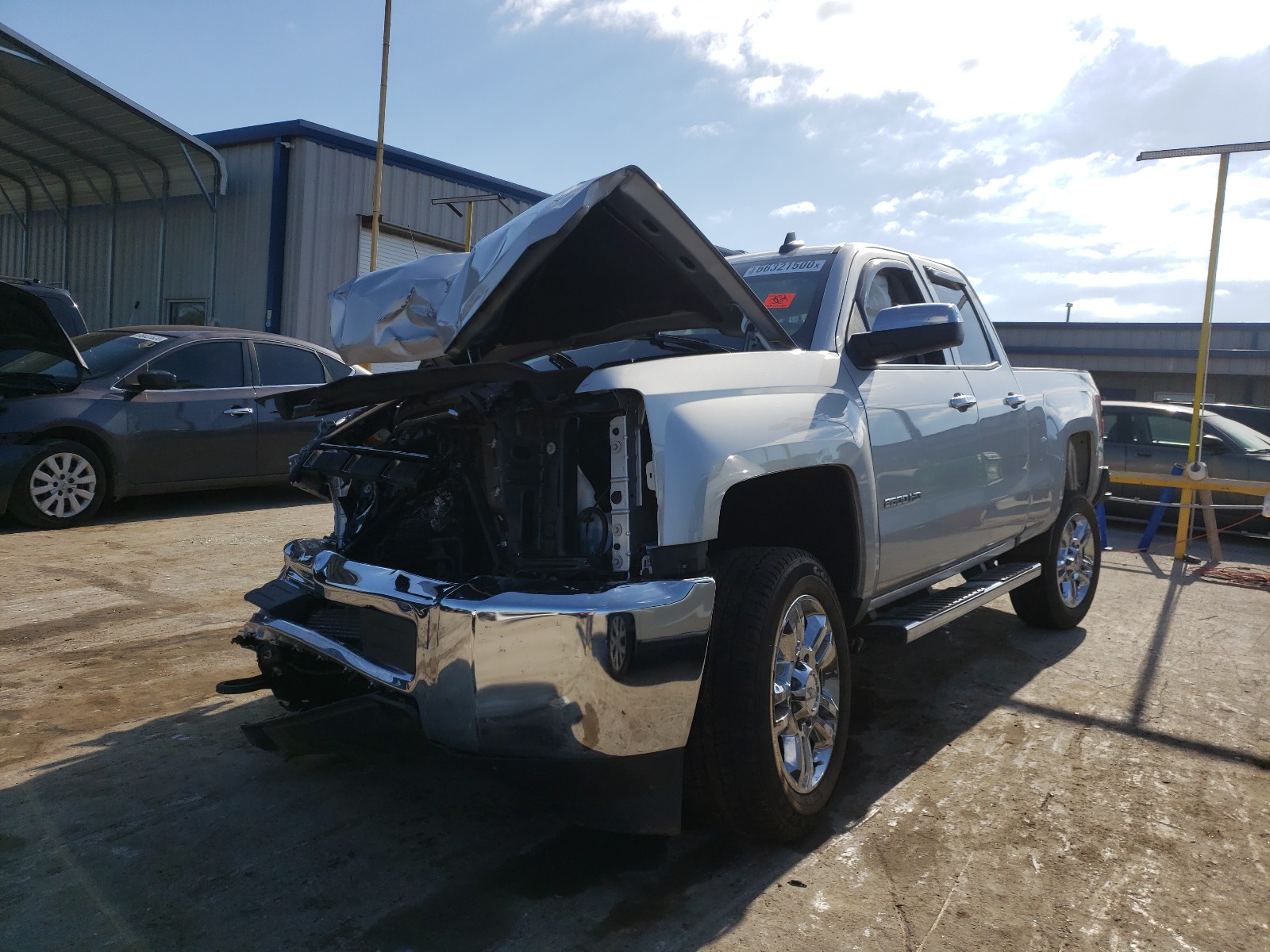 Photo 2 from auction – 2018 CHEVROLET SILVERADO with VIN 1GC2KUEG1JZ173748